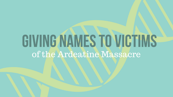 Giving Names to the Victims of the Ardeatine Massacre - ISHI News